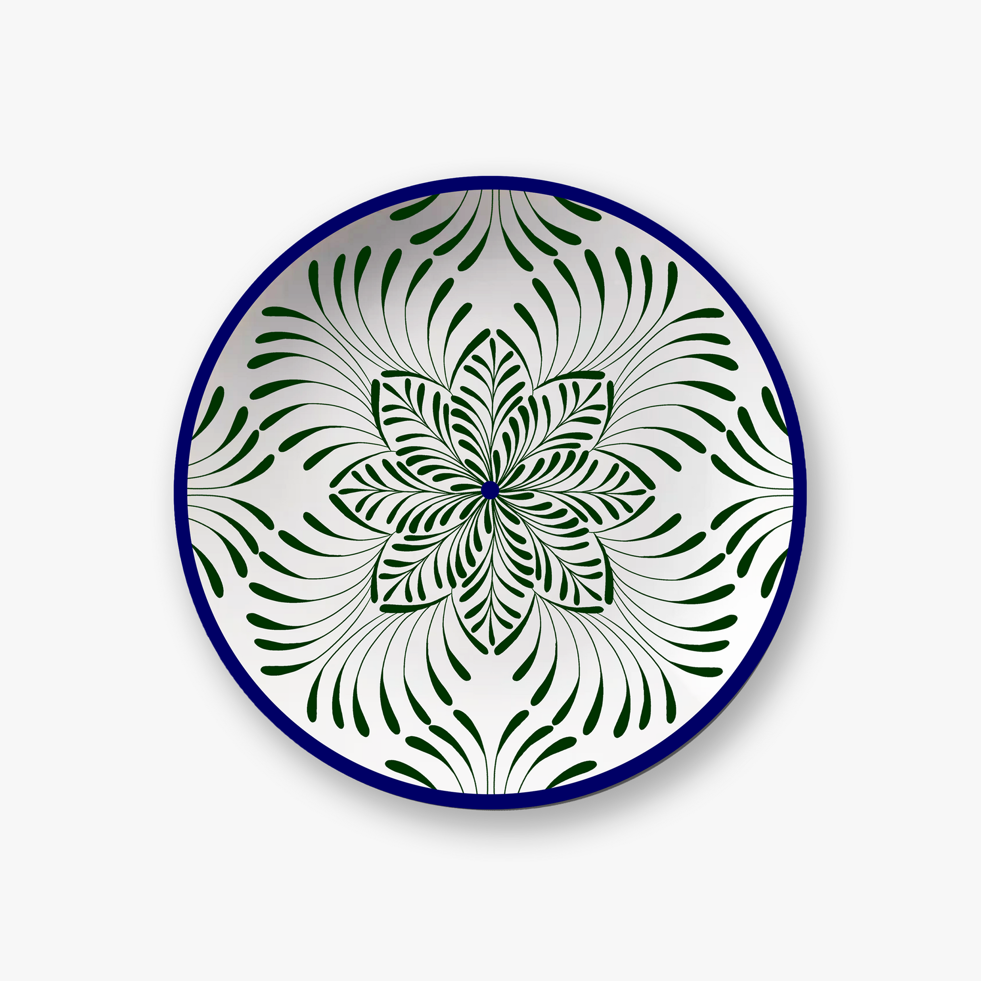 Bleu & Rouge Assiettes - Bleu & Rouge