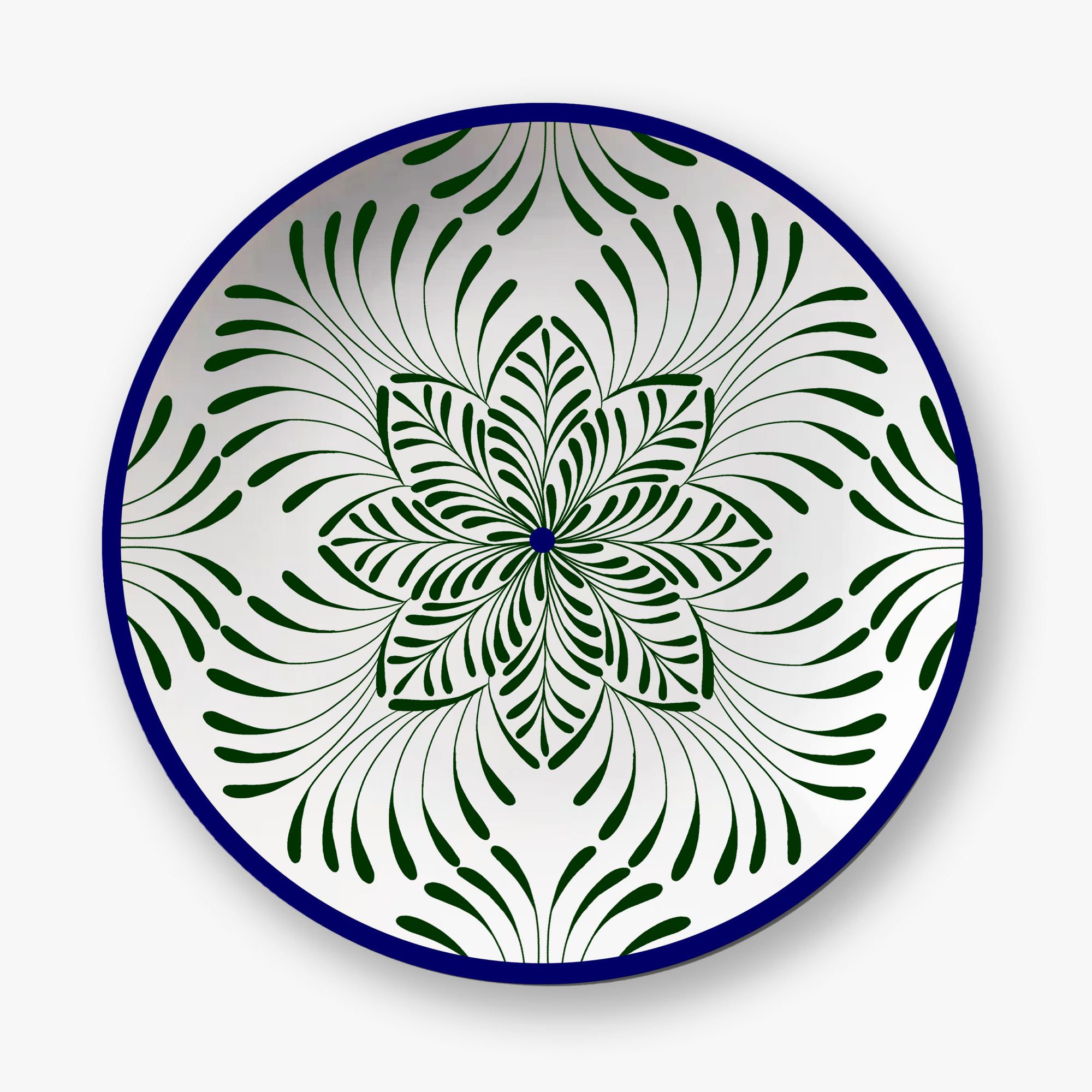 Jaune & Vert Assiettes - Jaune & Vert