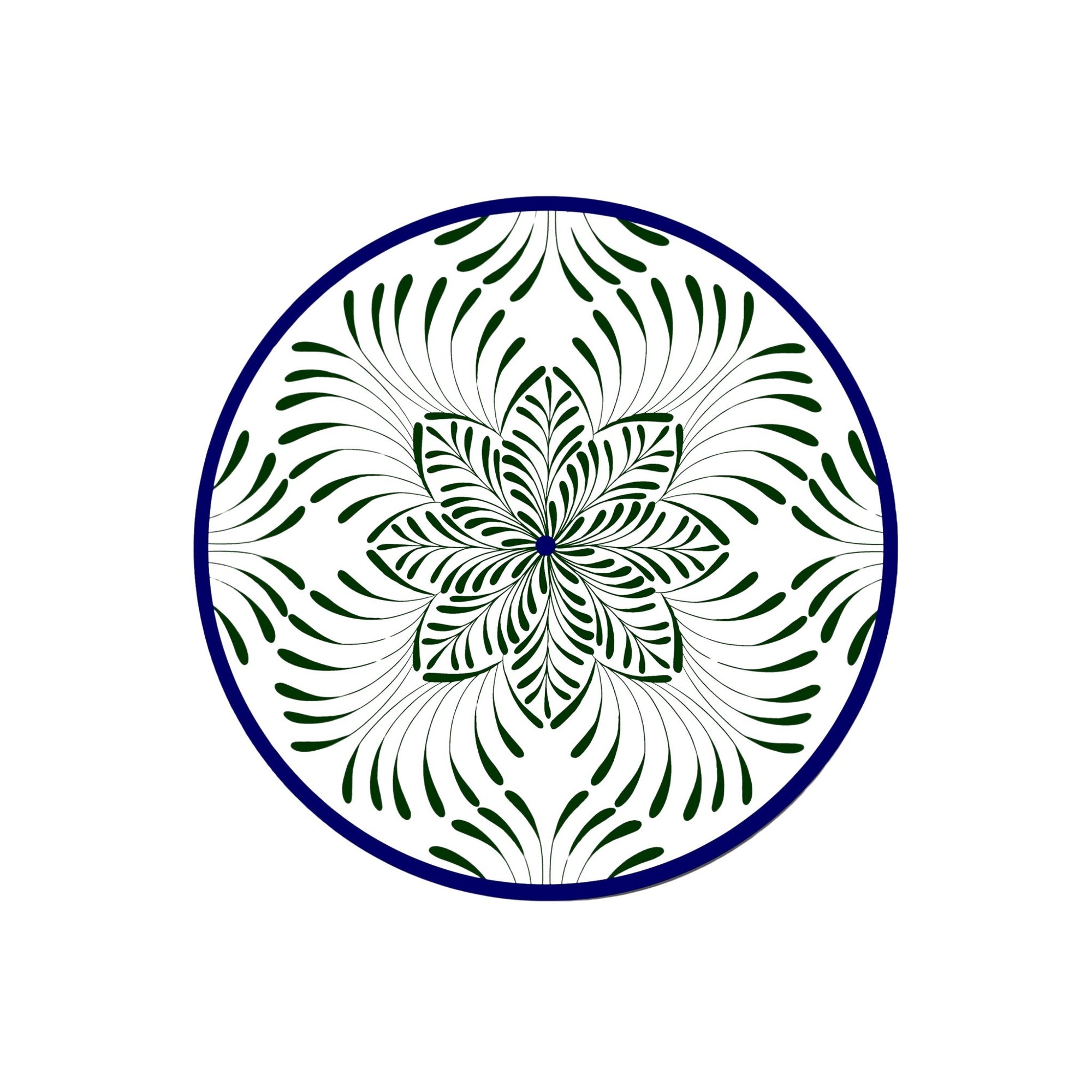 Vert & Bleu Assiettes - Vert & Bleu