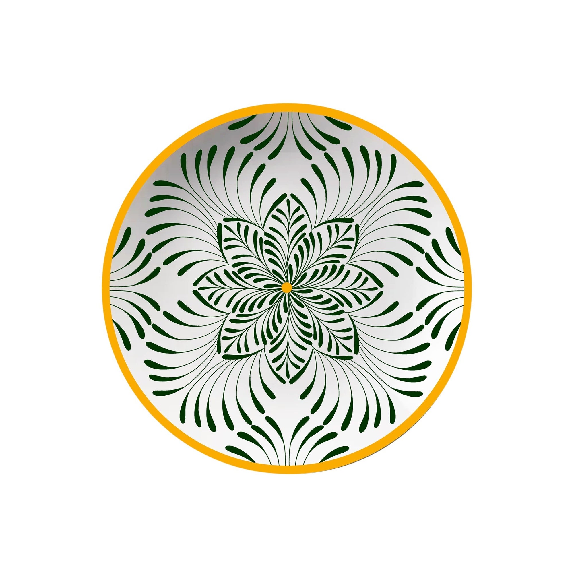 Vert & Jaune Assiettes - Vert & Jaune