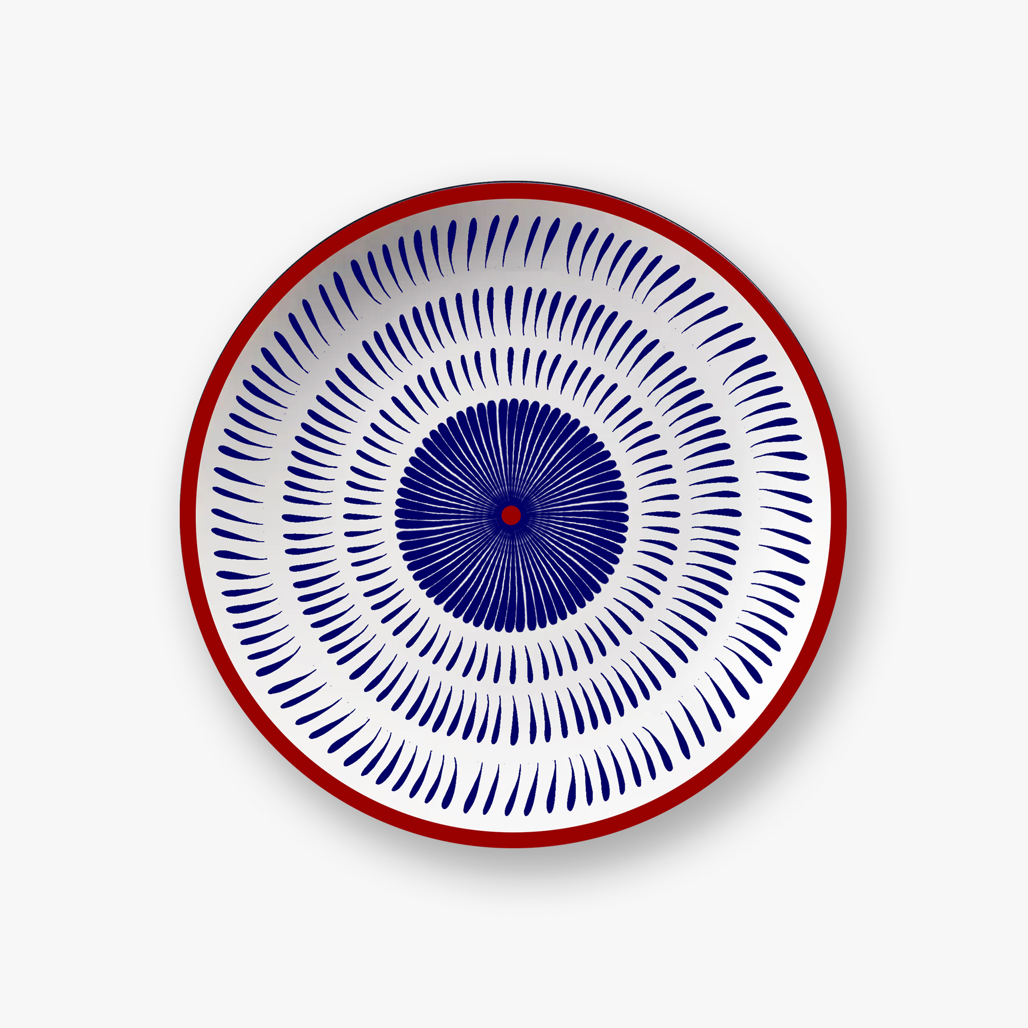 Jaune & Rouge Assiettes - Jaune & Rouge