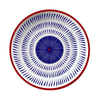 Bleu & Rouge Assiettes - Bleu & Rouge