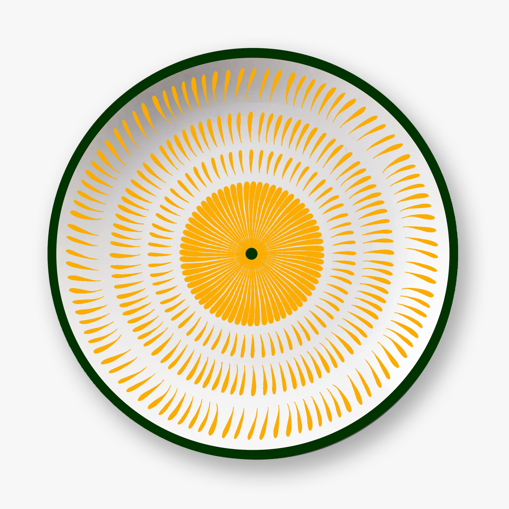 Jaune & Vert Assiettes - Jaune & Vert