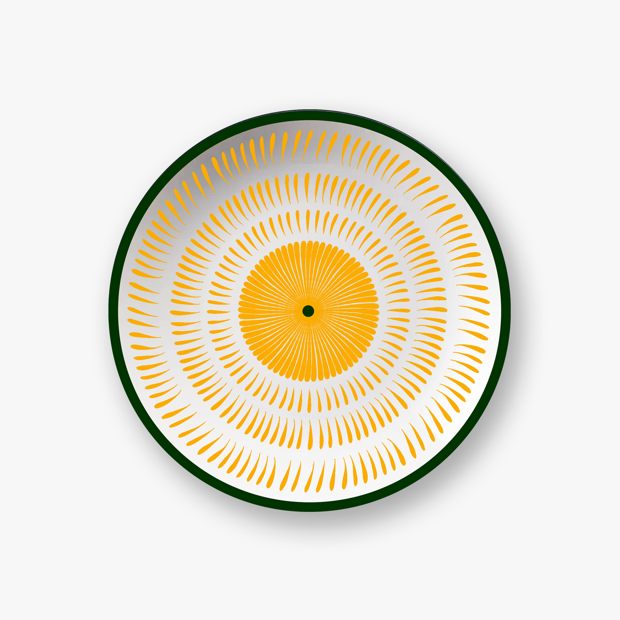 Jaune & Vert Assiettes - Jaune & Vert