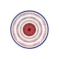 Rouge & Bleu Assiettes - Rouge & Bleu