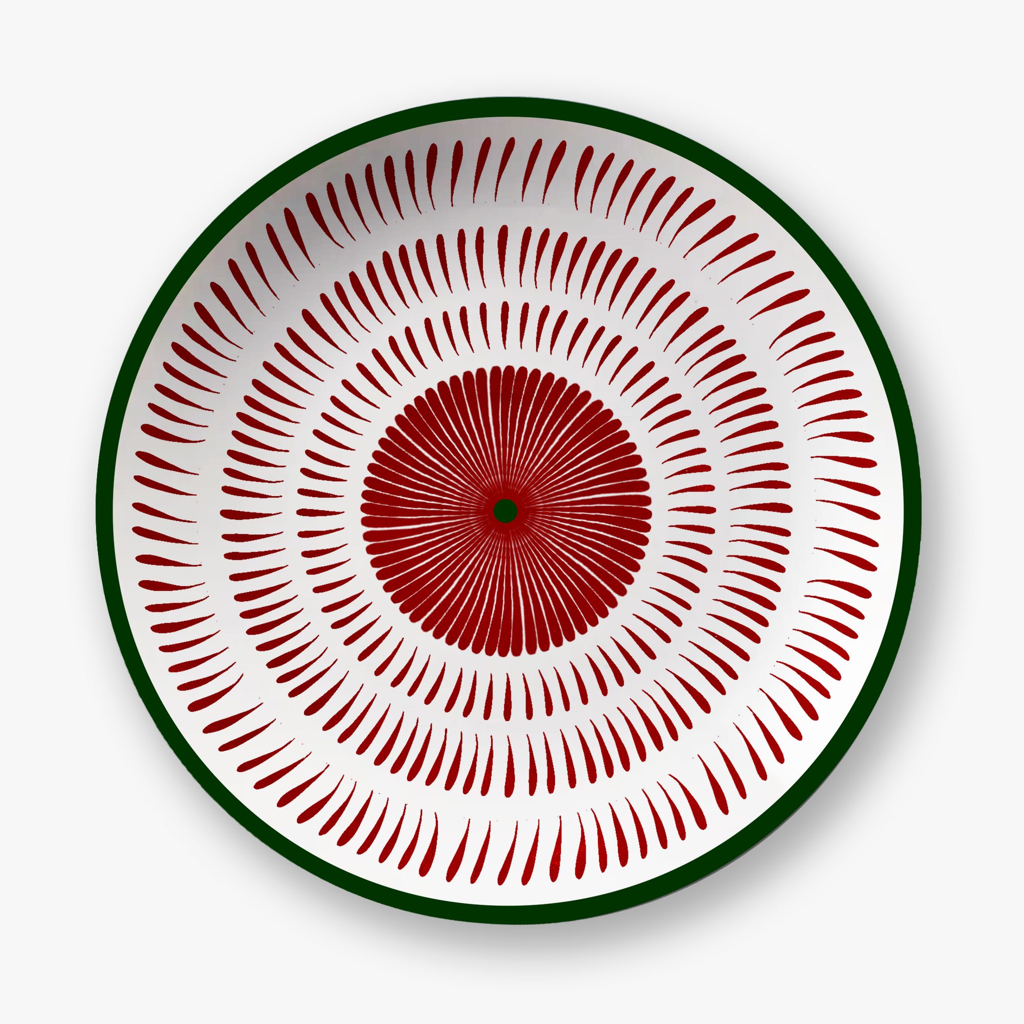 Bleu & Rouge Assiettes - Bleu & Rouge