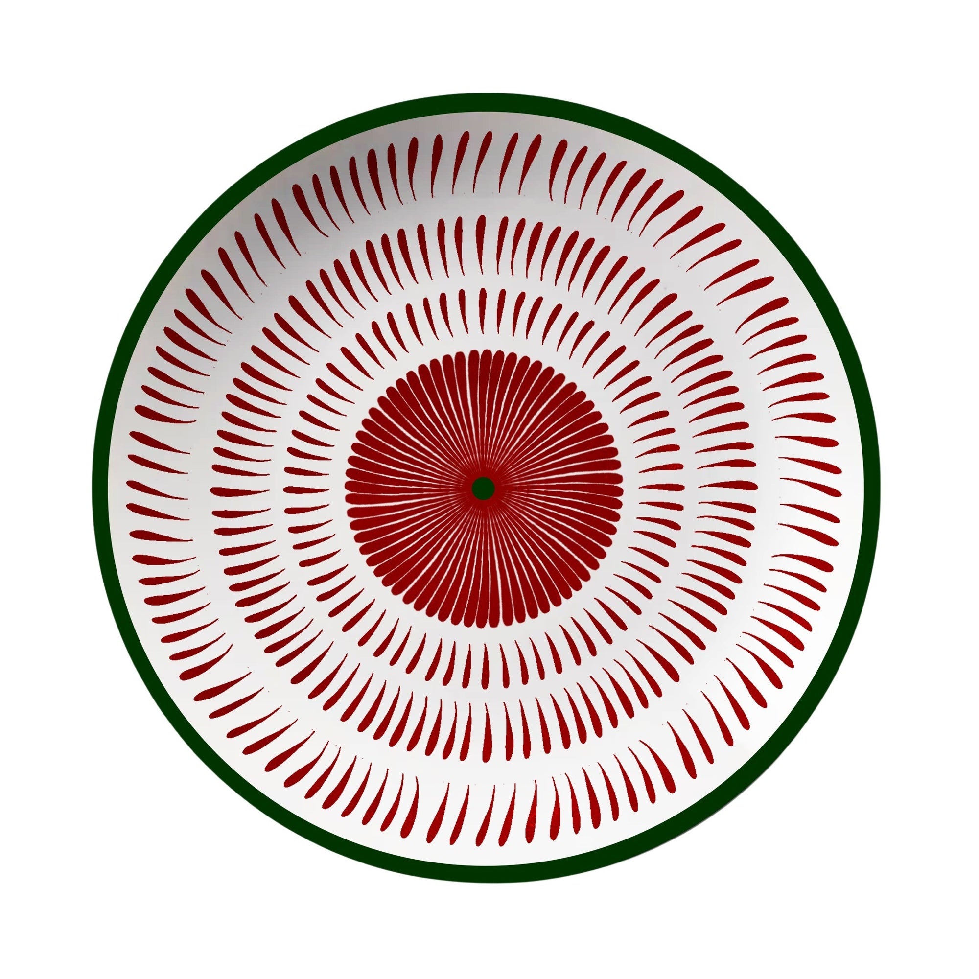 Rouge & Vert Assiettes - Rouge & Vert