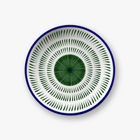 Jaune & Vert Assiettes - Jaune & Vert