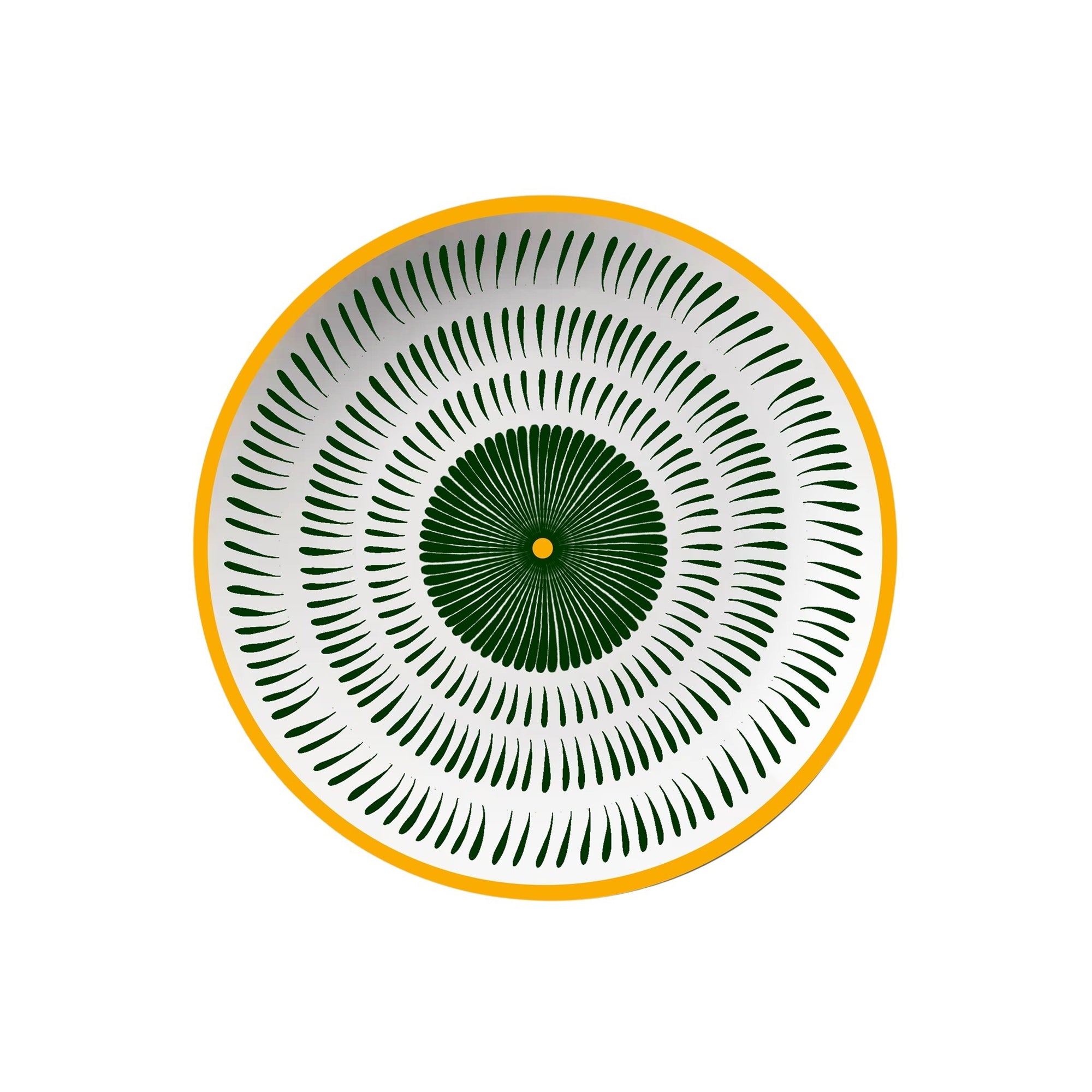Vert & Jaune Assiettes - Vert & Jaune