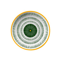 Jaune & Vert Assiettes - Jaune & Vert