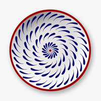 Jaune & Vert Assiettes - Jaune & Vert