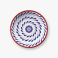 Jaune & Vert Assiettes - Jaune & Vert