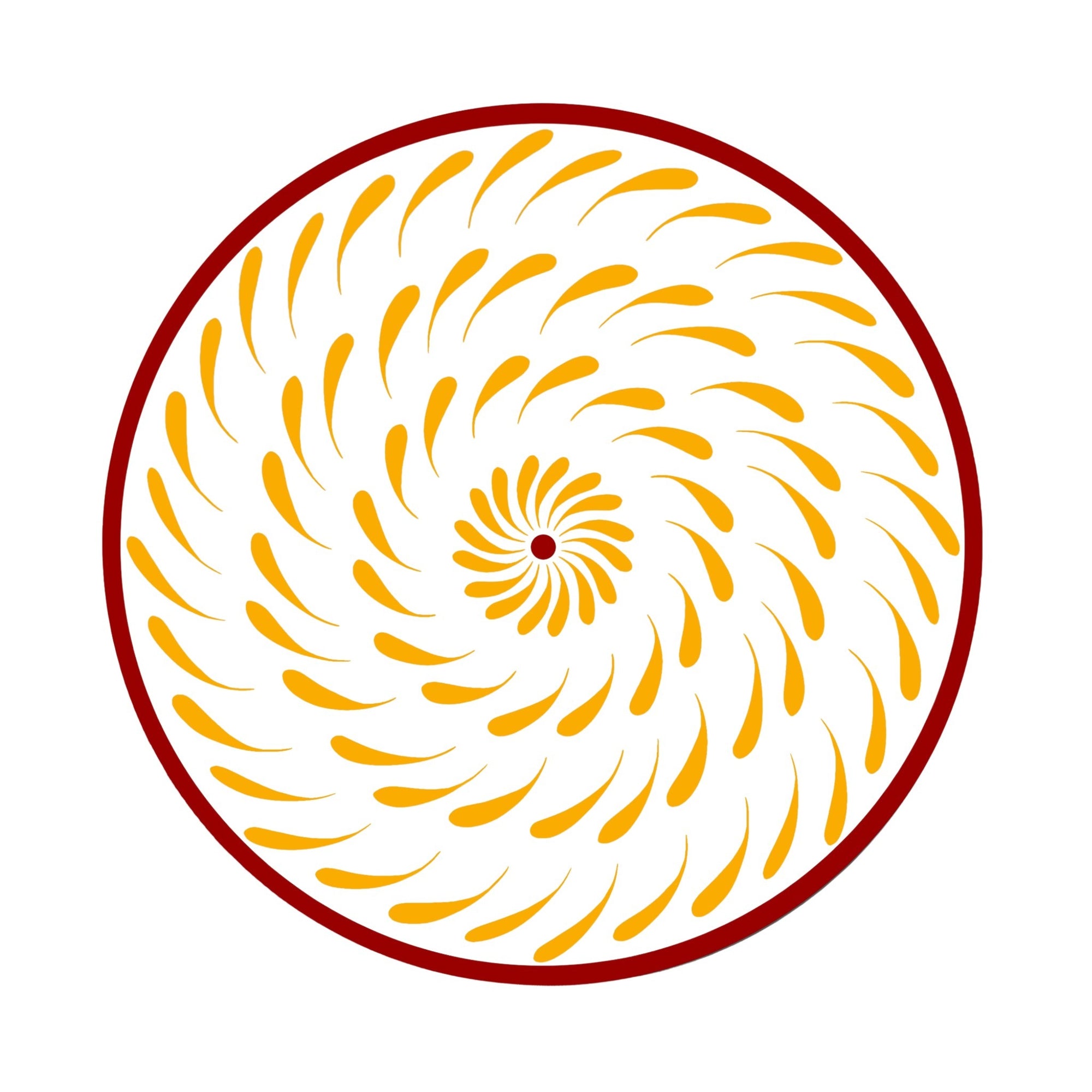 Jaune & Rouge Assiettes - Jaune & Rouge