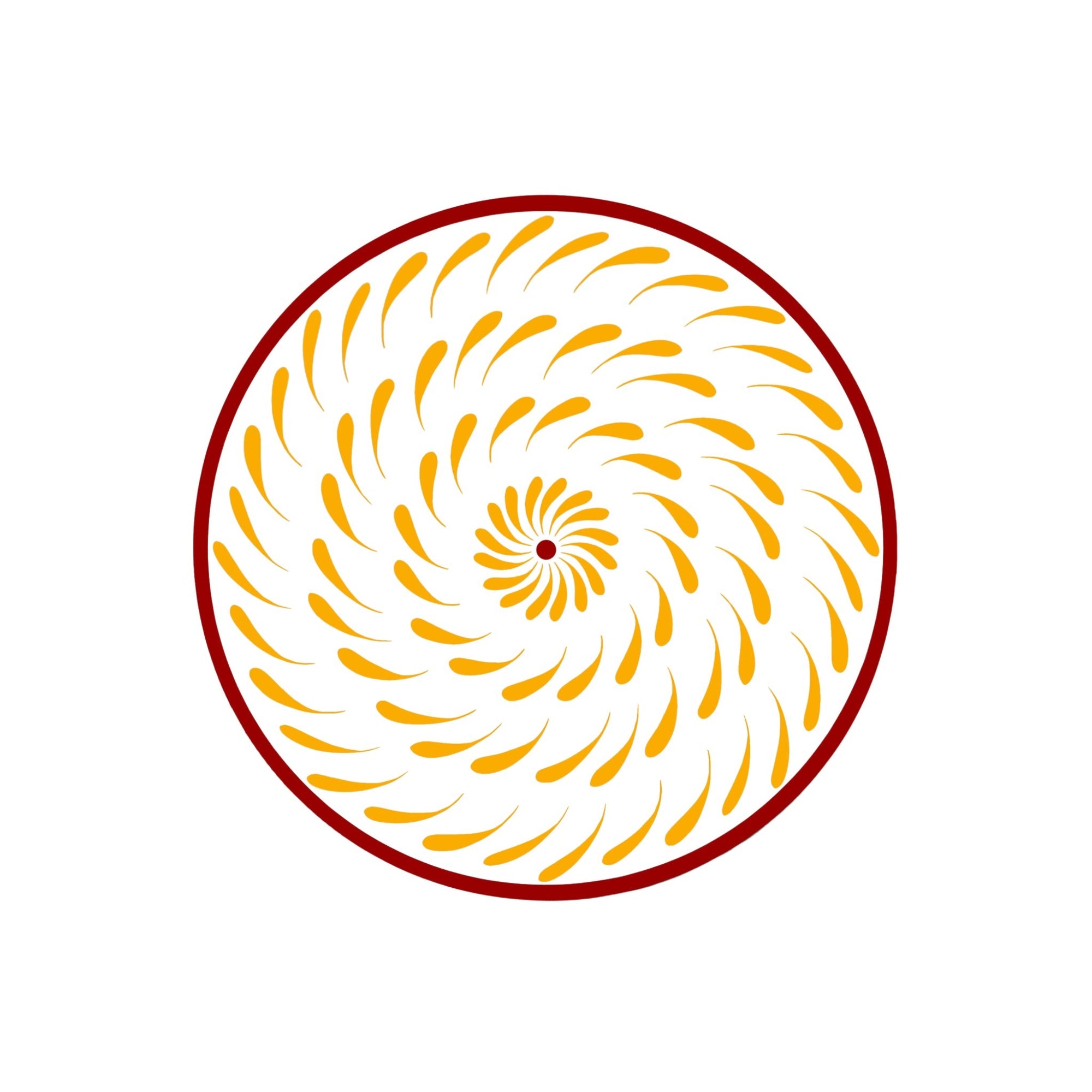 Jaune & Rouge Assiettes - Jaune & Rouge