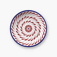 Jaune & Rouge Assiettes - Jaune & Rouge