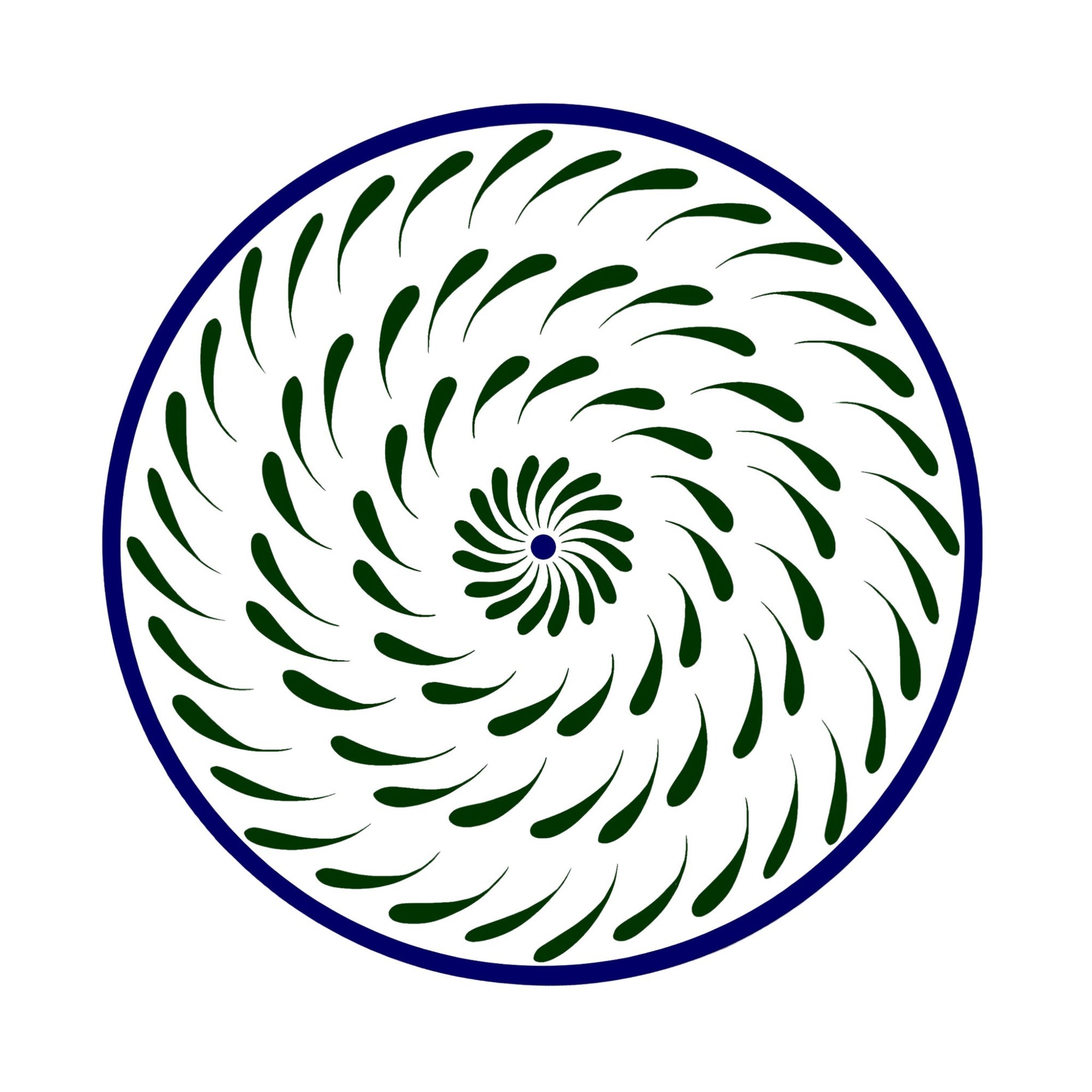 Vert & Bleu Assiettes - Vert & Bleu