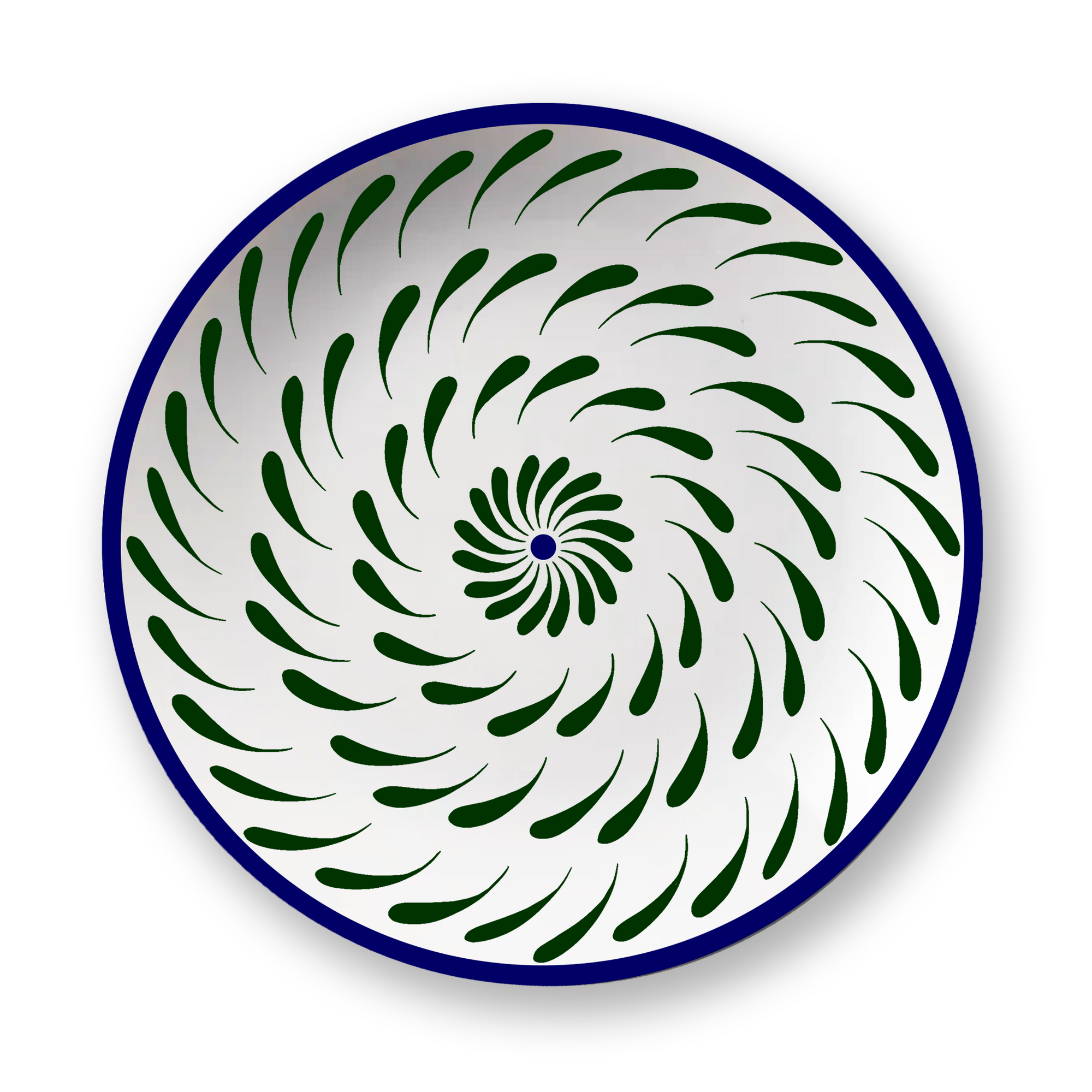 Vert & Jaune Assiettes - Vert & Jaune