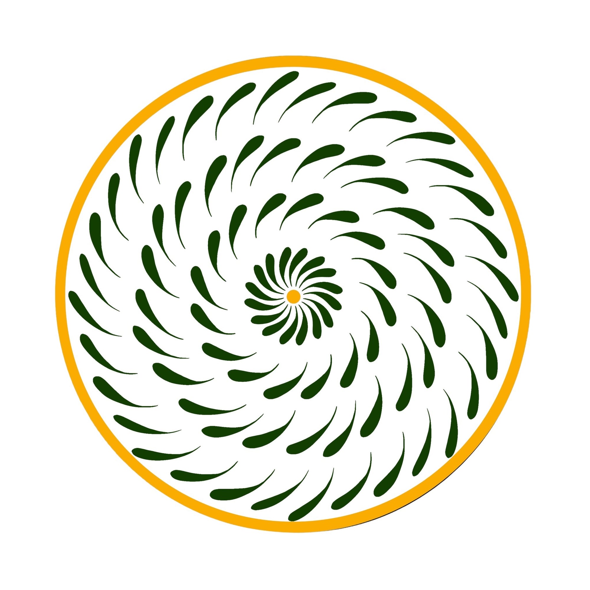 Jaune & Vert Assiettes - Jaune & Vert