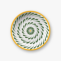 Rouge & Bleu Assiettes - Rouge & Bleu