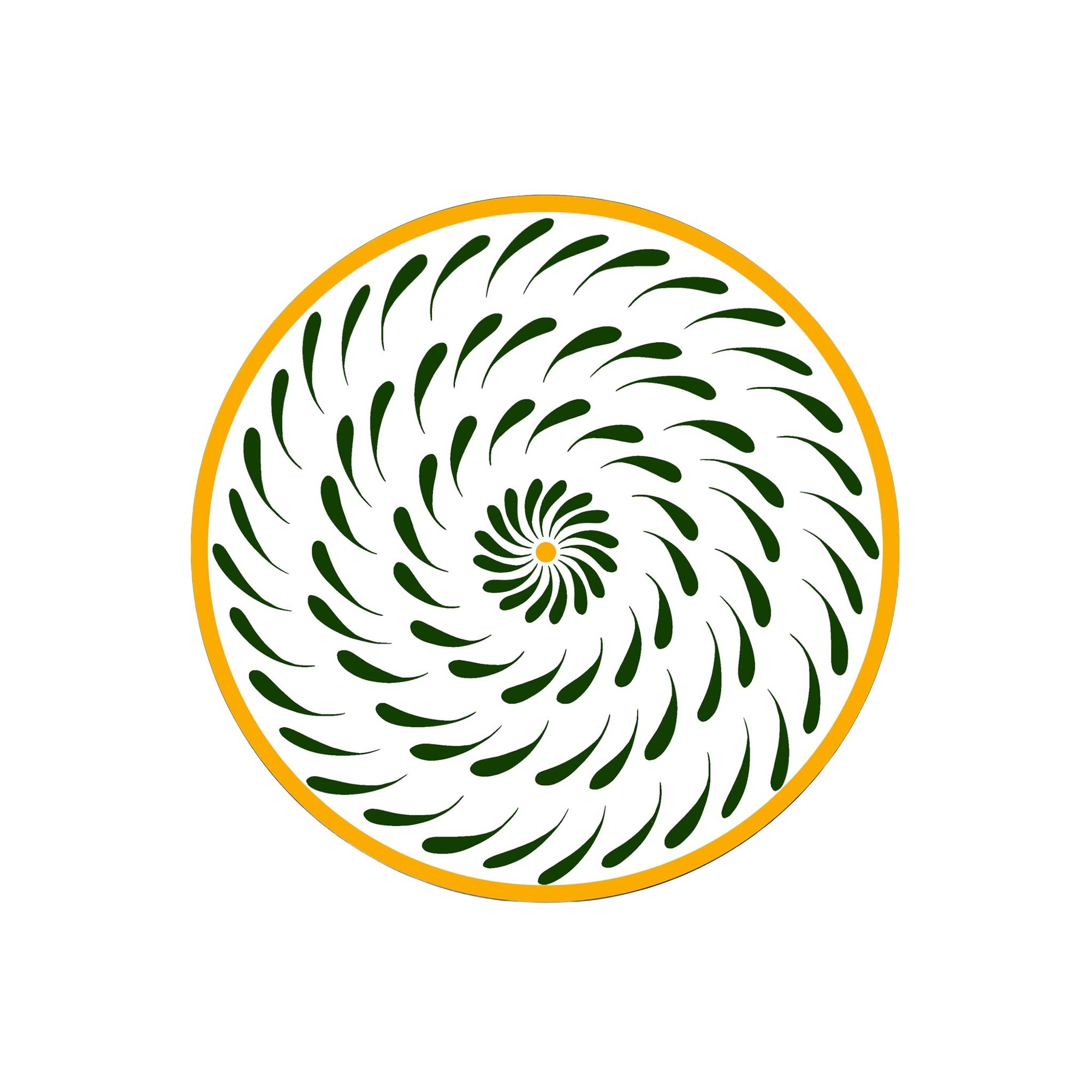 Vert & Jaune Assiettes - Vert & Jaune