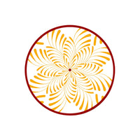 Jaune & Rouge Assiettes - Jaune & Rouge