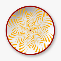 Bleu & Rouge Assiettes - Bleu & Rouge