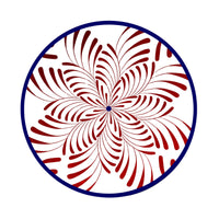 Rouge & Bleu Assiettes - Rouge & Bleu