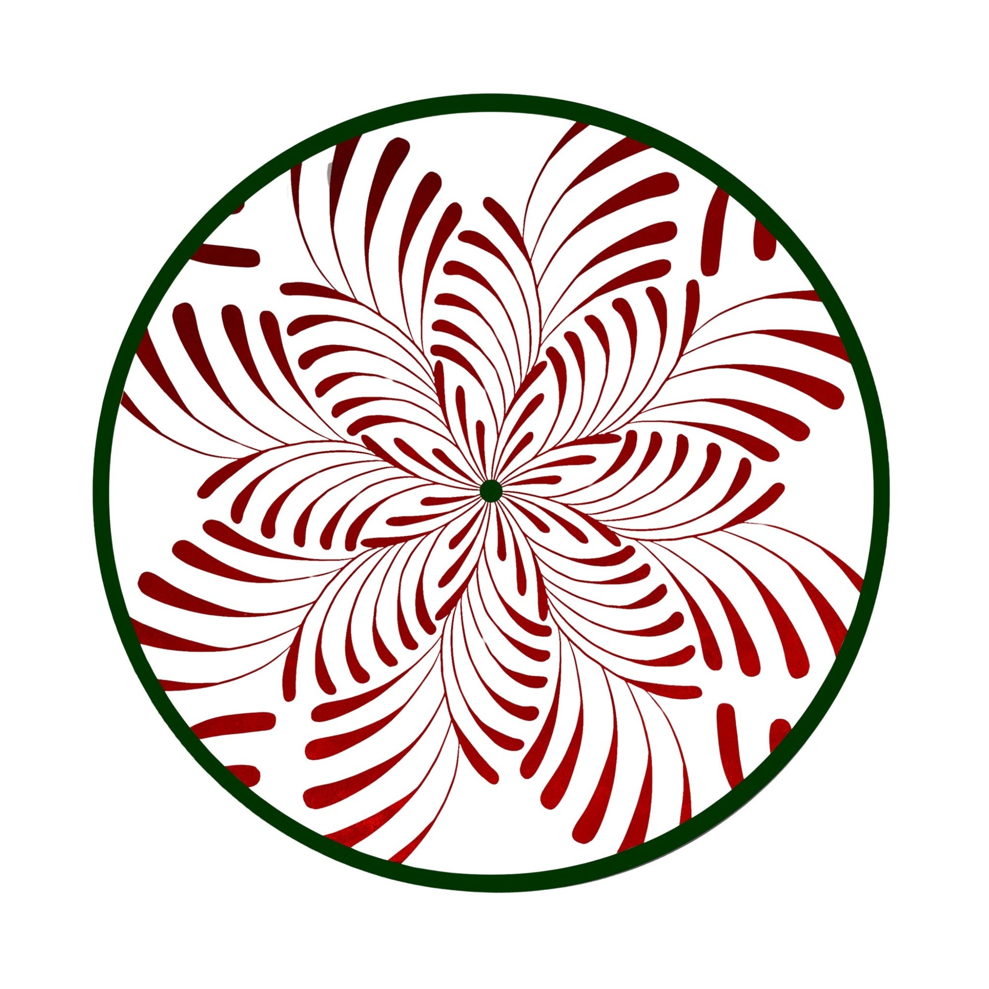 Rouge & Vert Assiettes - Rouge & Vert