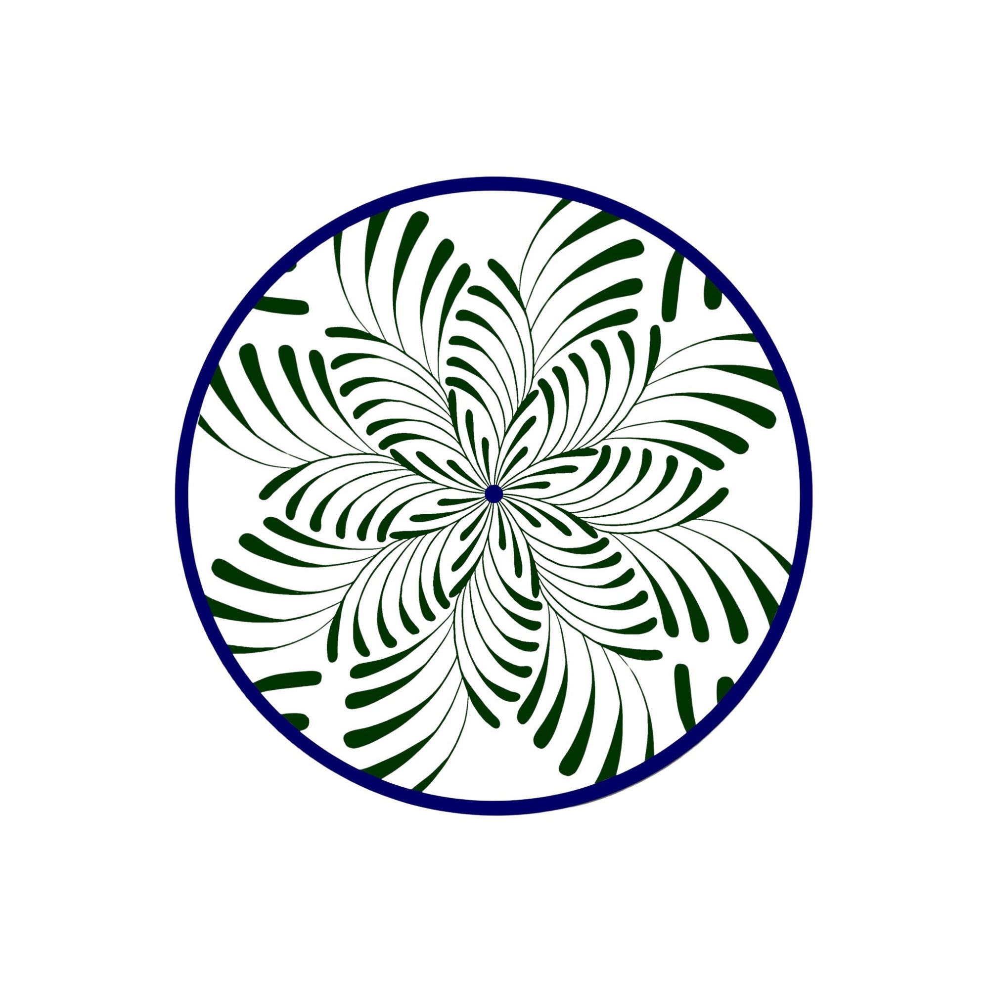 Vert & Bleu Assiettes - Vert & Bleu