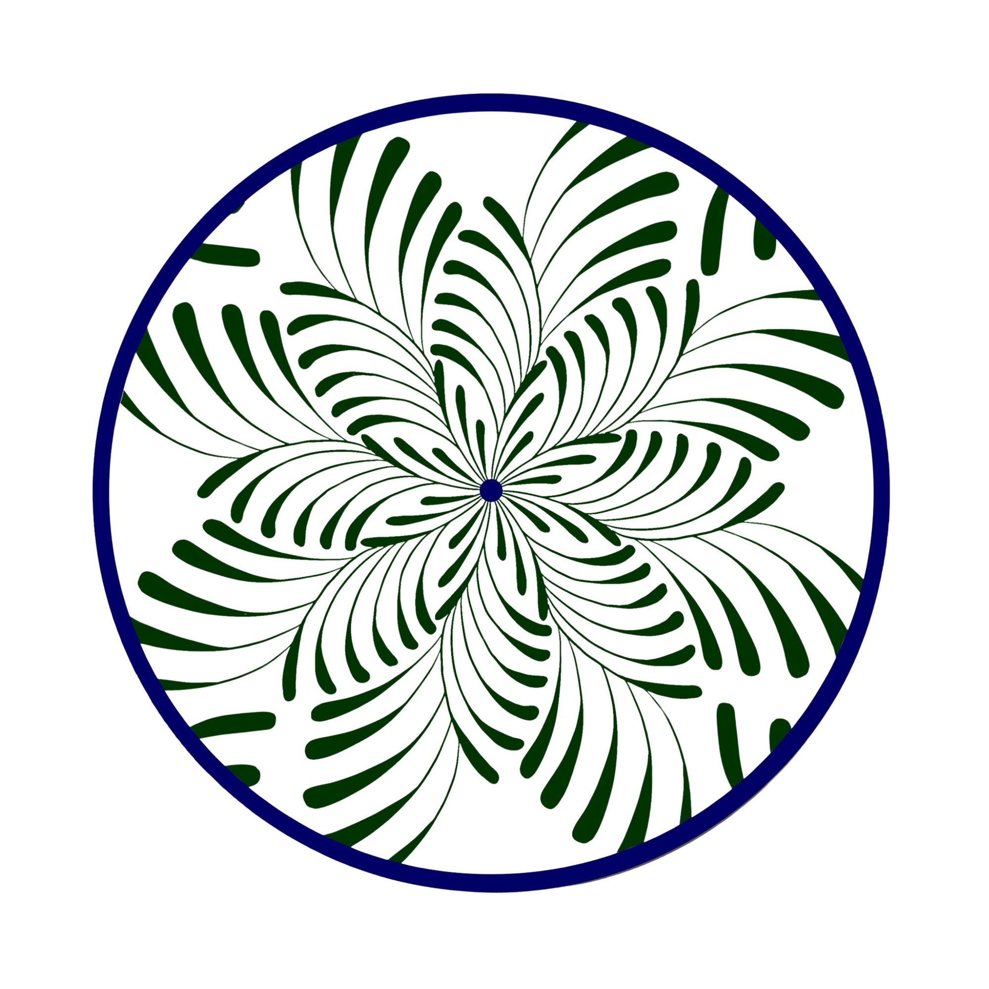 Vert & Bleu Assiettes - Vert & Bleu