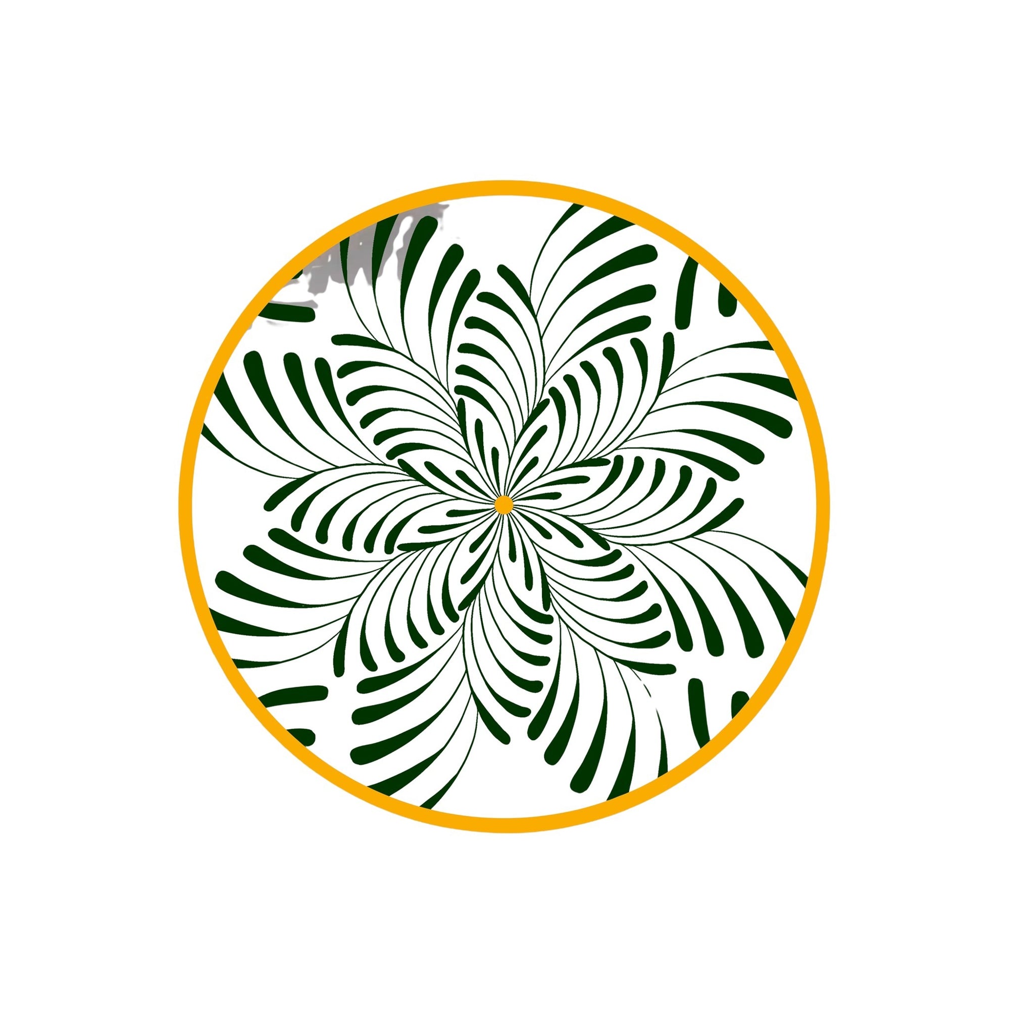 Vert & Jaune Assiettes - Vert & Jaune