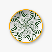 Jaune & Rouge Assiettes - Jaune & Rouge