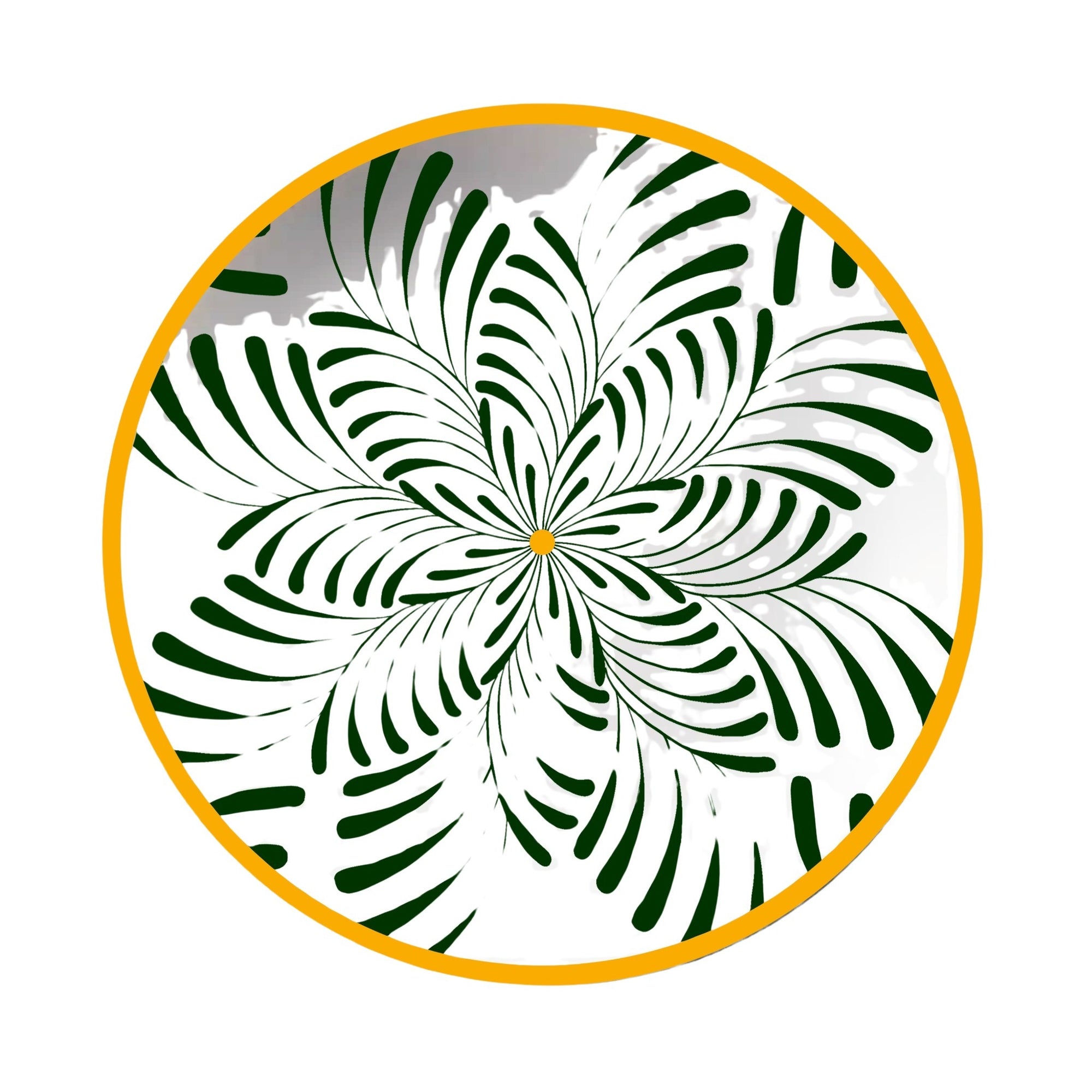 Vert & Jaune Assiettes - Vert & Jaune