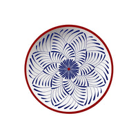 Bleu & Rouge Assiettes - Bleu & Rouge