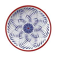 Bleu & Rouge Assiettes - Bleu & Rouge