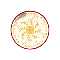 Jaune & Rouge Assiettes - Jaune & Rouge