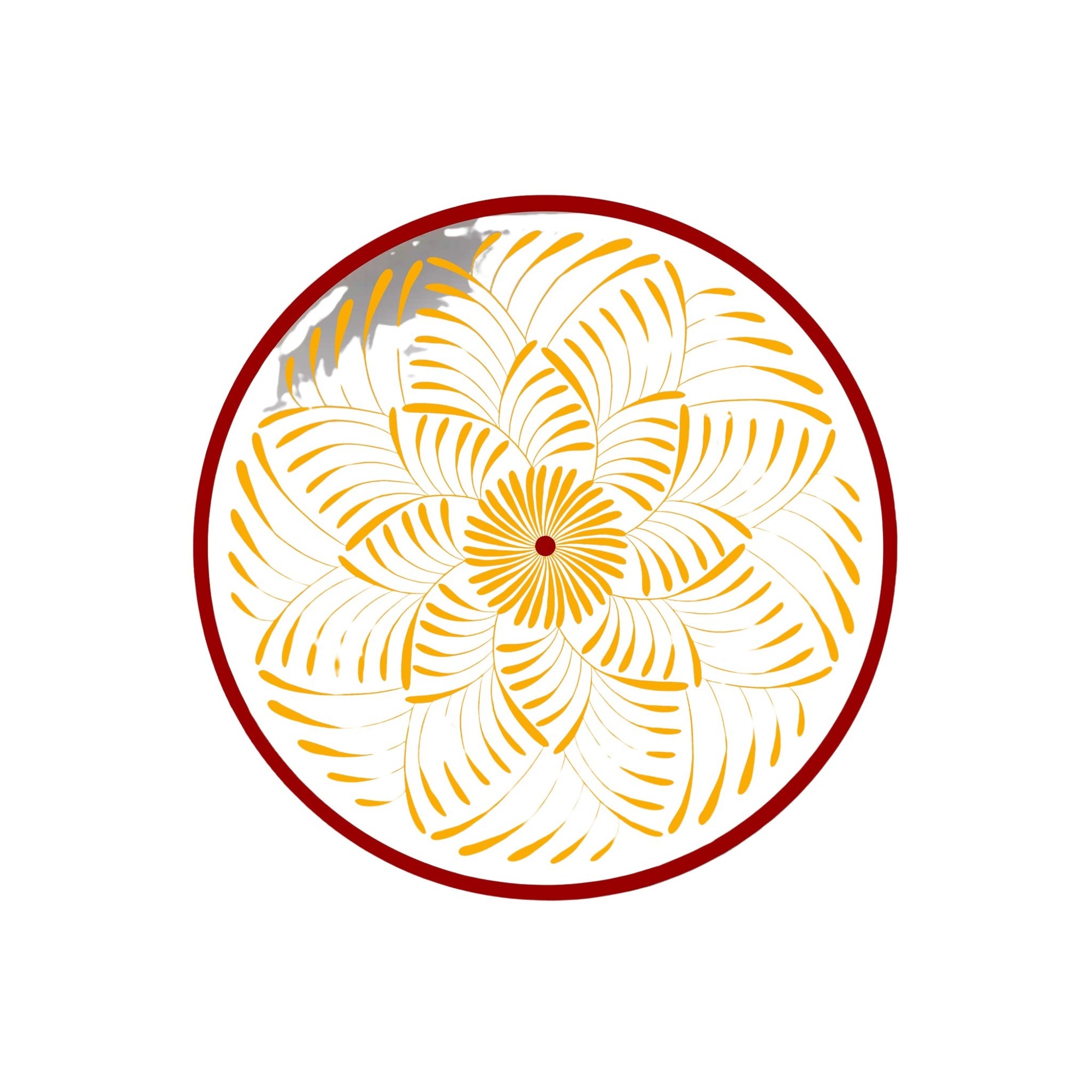 Jaune & Rouge Assiettes - Jaune & Rouge