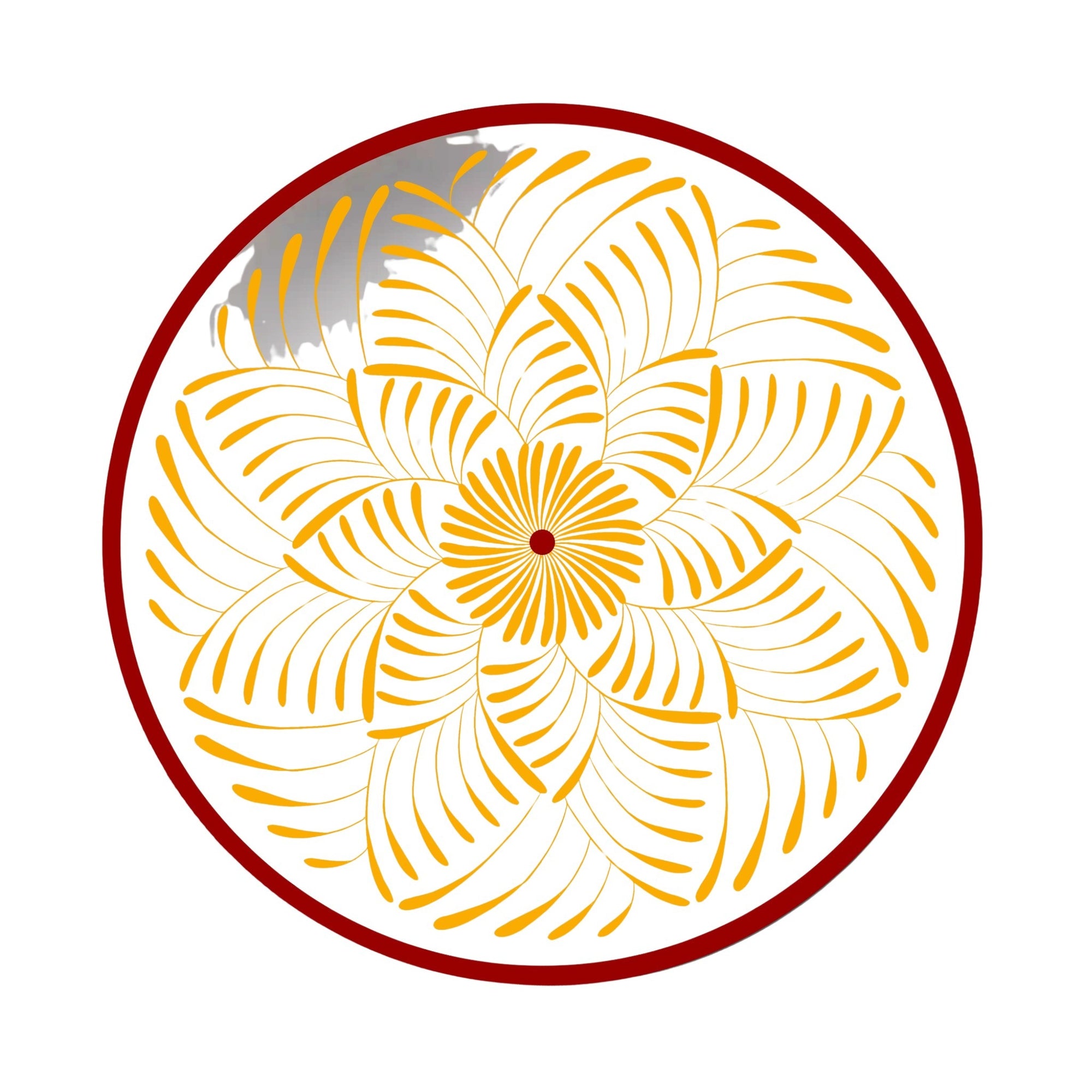 Jaune & Rouge Assiettes - Jaune & Rouge