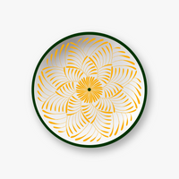 Vert & Jaune Assiettes - Vert & Jaune