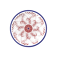 Rouge & Bleu Assiettes - Rouge & Bleu