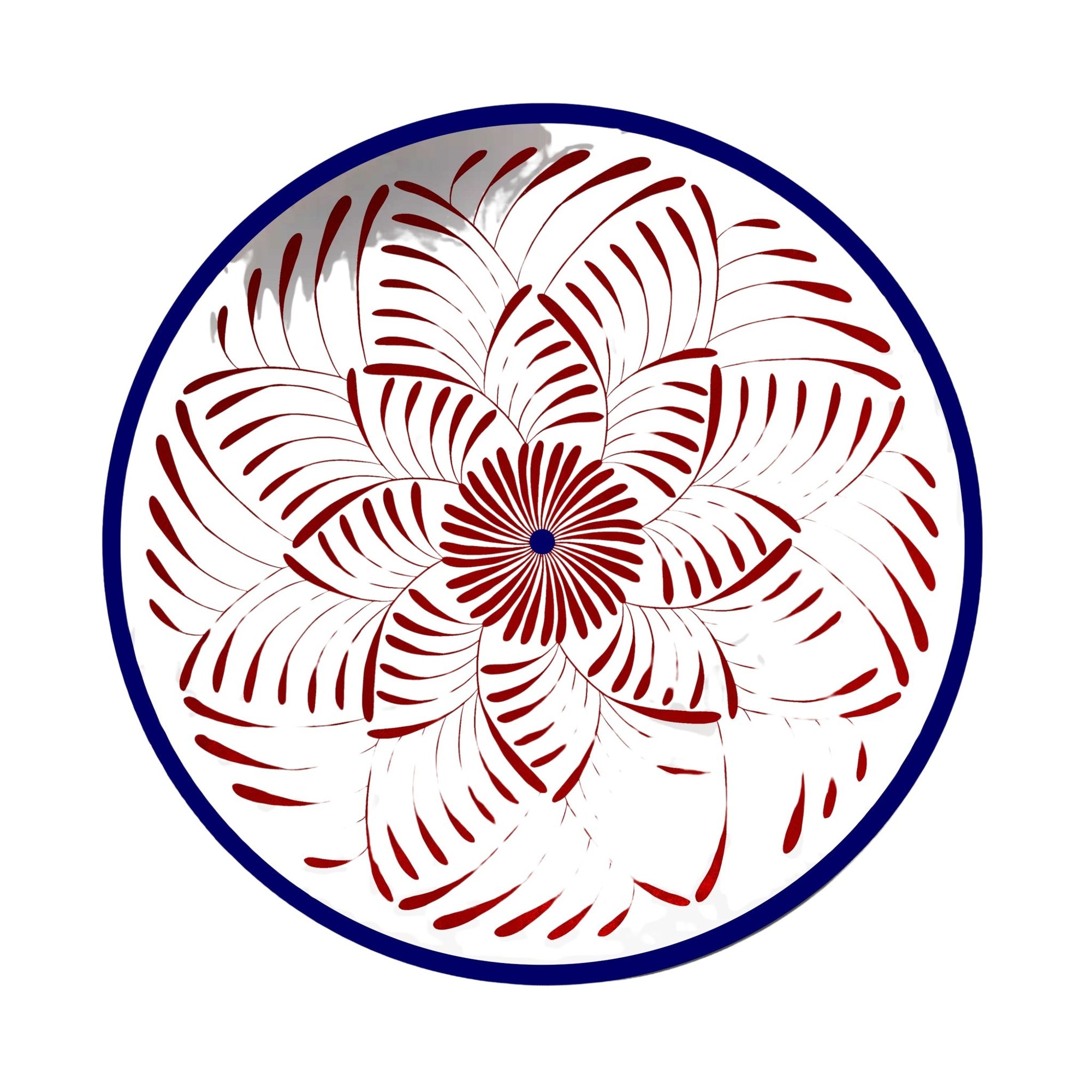 Rouge & Bleu Assiettes - Rouge & Bleu