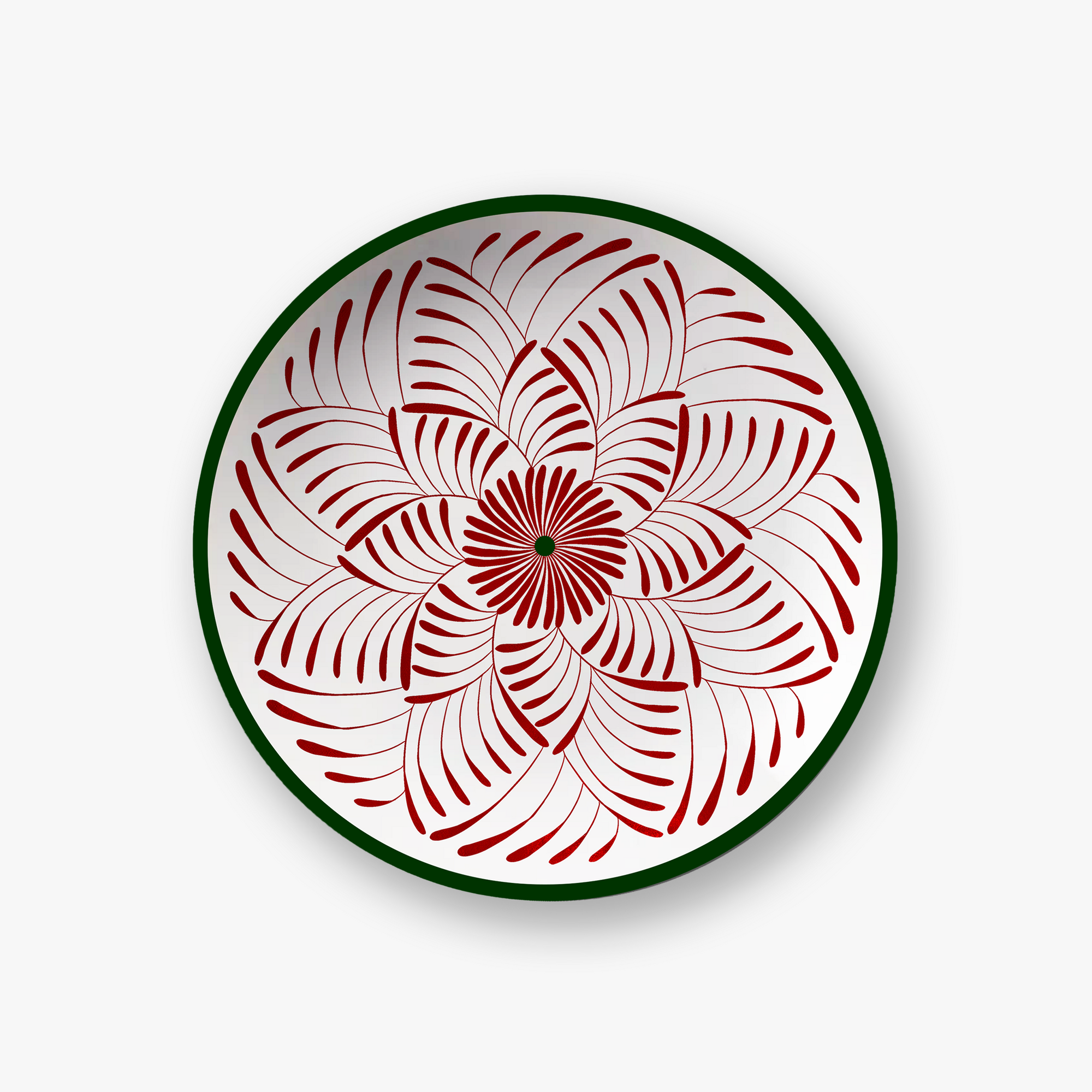 Bleu & Rouge Assiettes - Bleu & Rouge