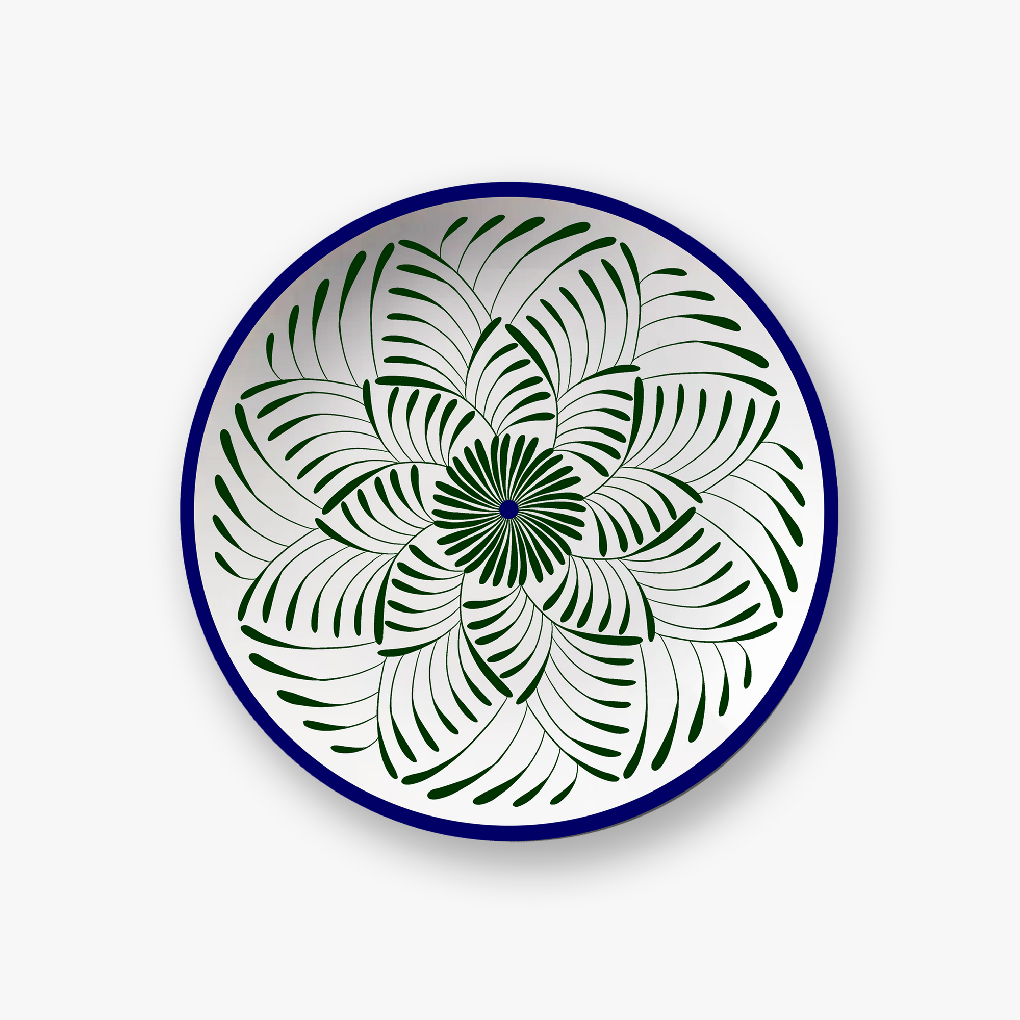 Jaune & Vert Assiettes - Jaune & Vert