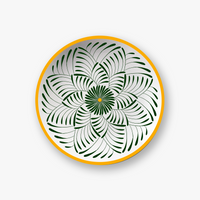 Bleu & Rouge Assiettes - Bleu & Rouge