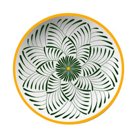Jaune & Vert Assiettes - Jaune & Vert