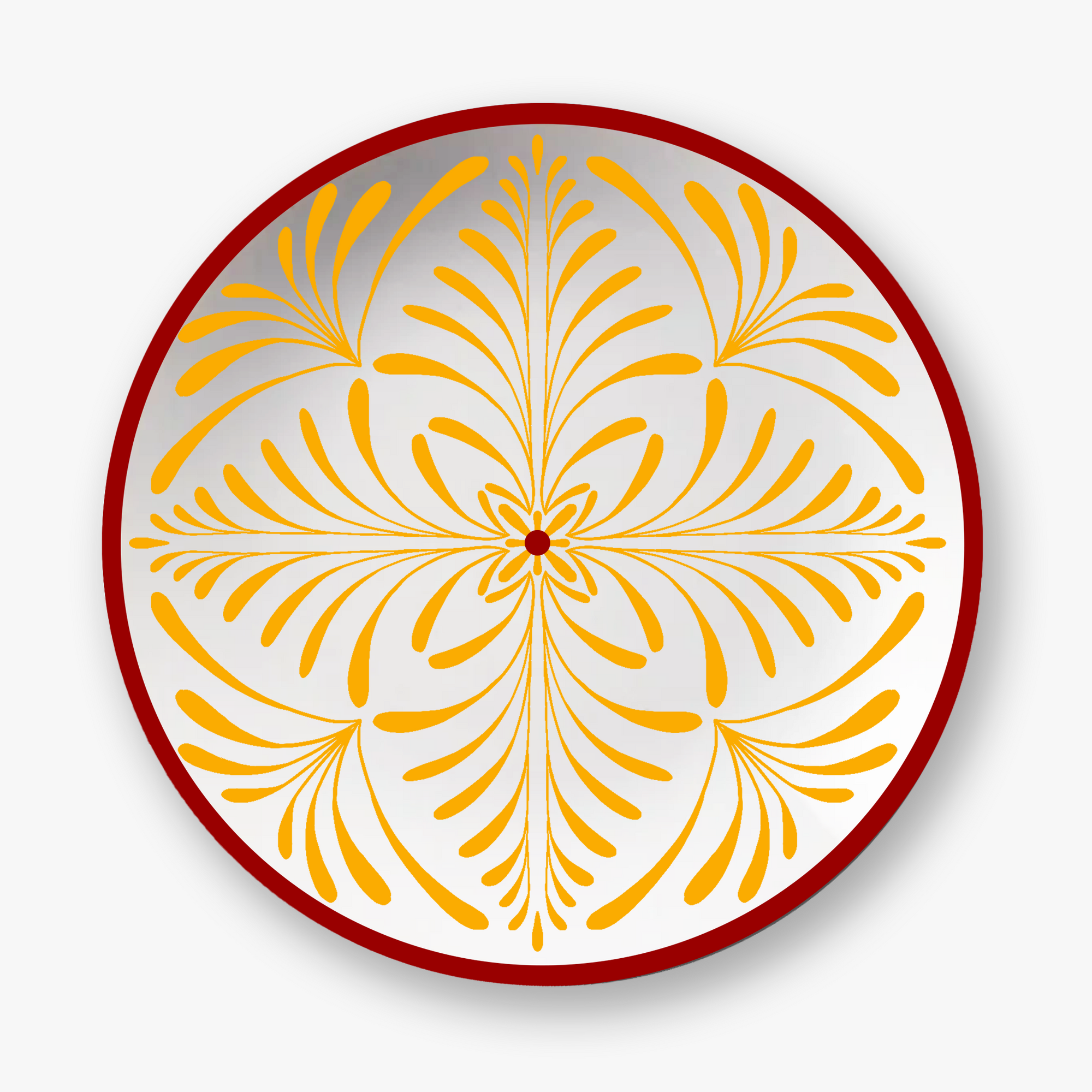 Jaune & Vert Assiettes - Jaune & Vert