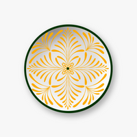Jaune & Vert Assiettes - Jaune & Vert