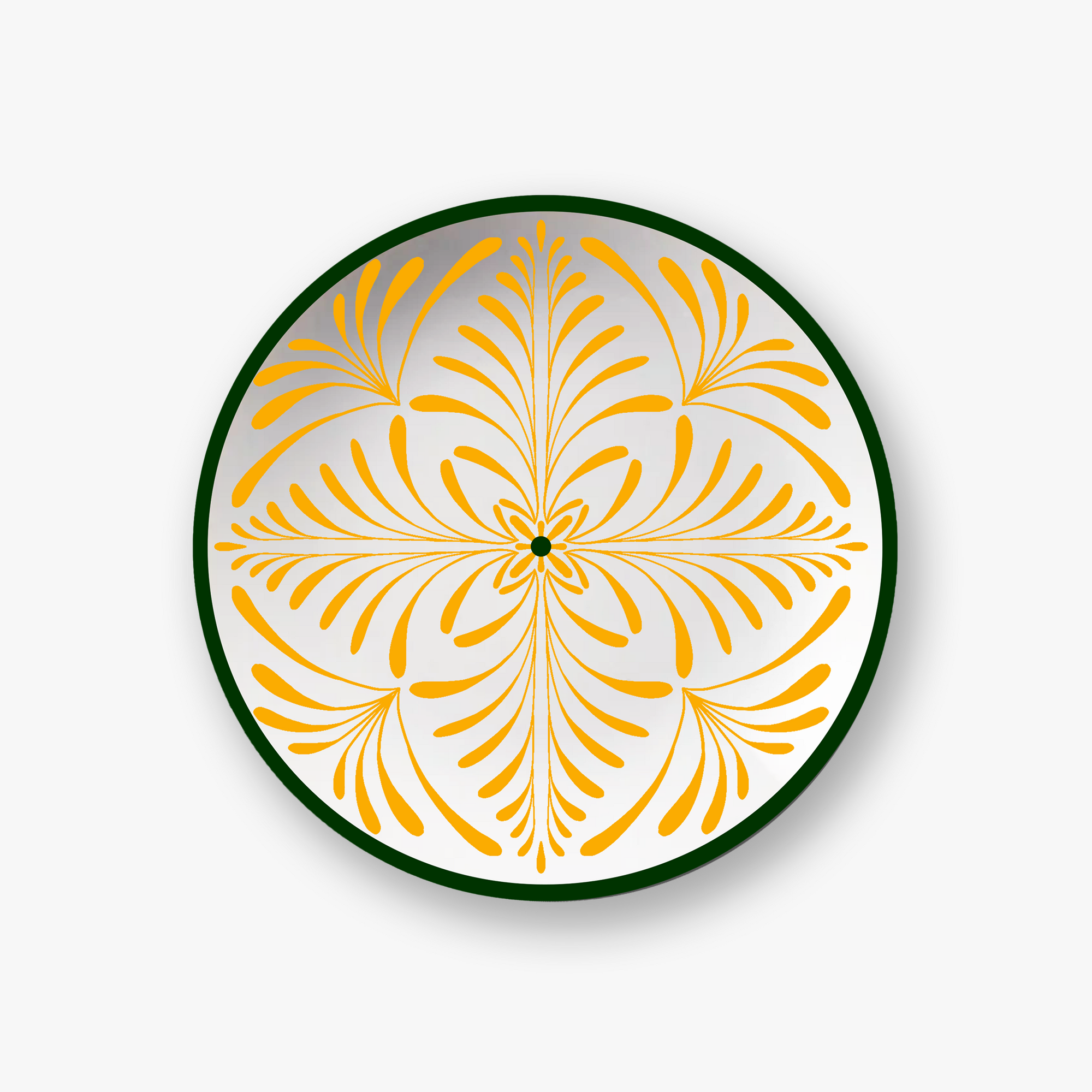 Vert & Jaune Assiettes - Vert & Jaune