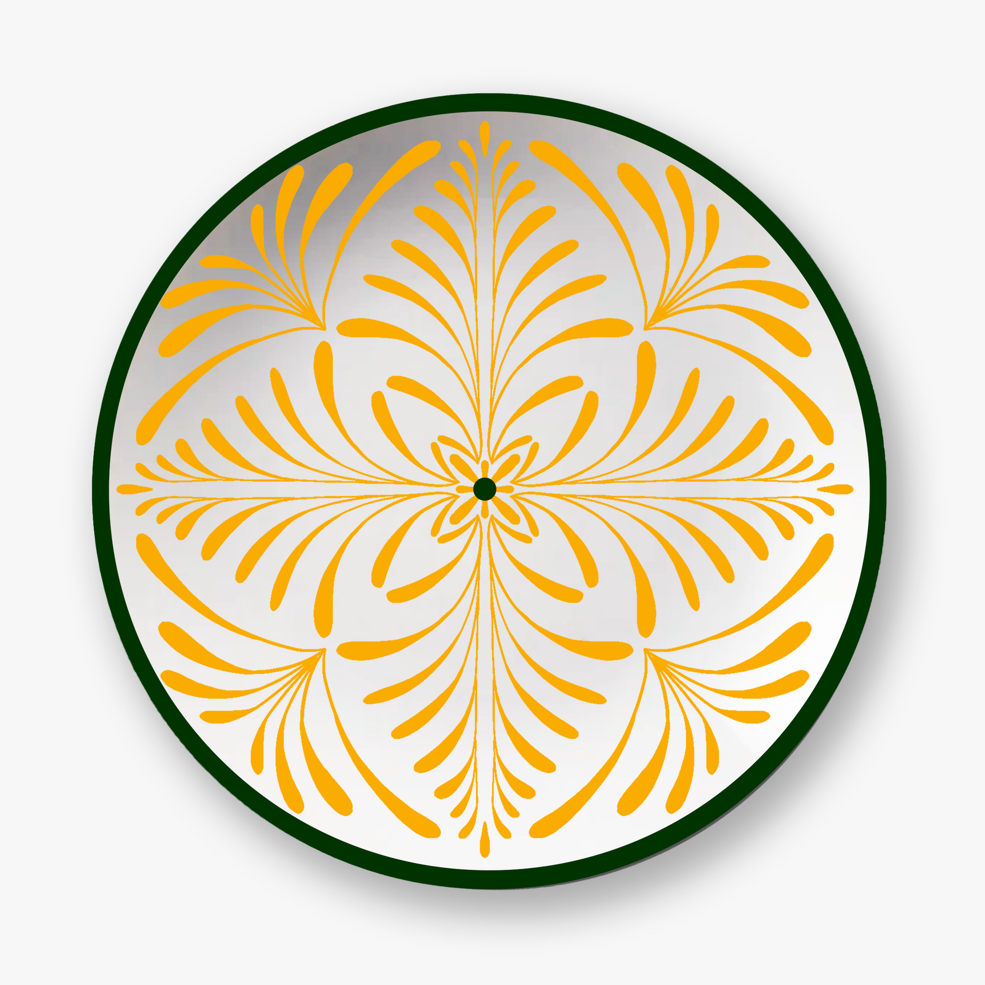 Vert & Jaune Assiettes - Vert & Jaune