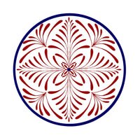 Rouge & Bleu Assiettes - Rouge & Bleu